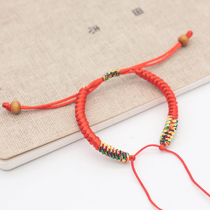 Women's & Men's Simple Dorje Knot Carrying Strap Woven Life Bracelets
