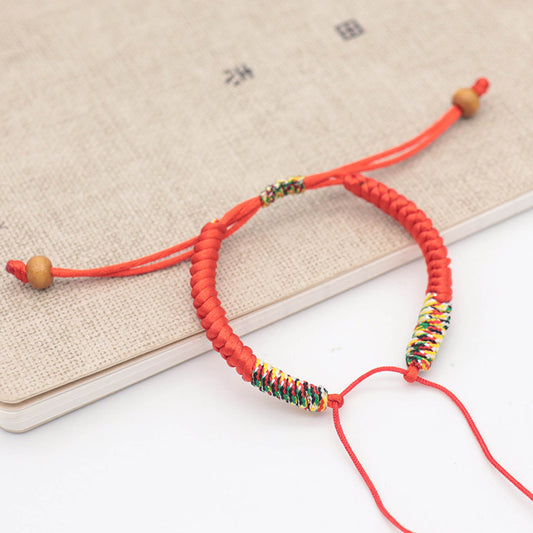 Women's & Men's Simple Dorje Knot Carrying Strap Woven Life Bracelets