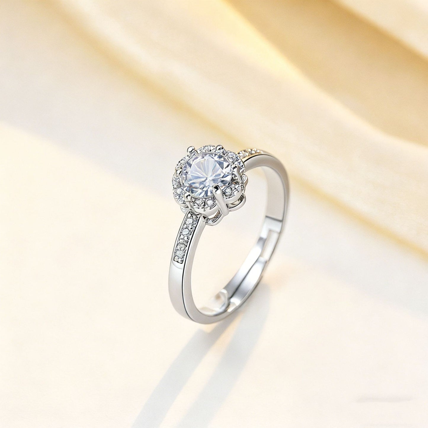 Light Luxury High Sense Opening Adjustable Rings