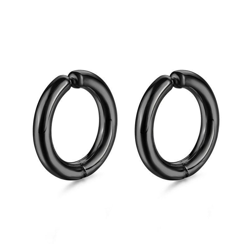 Women's & Men's Fashion Simple Titanium Steel Trendy Ear Clip