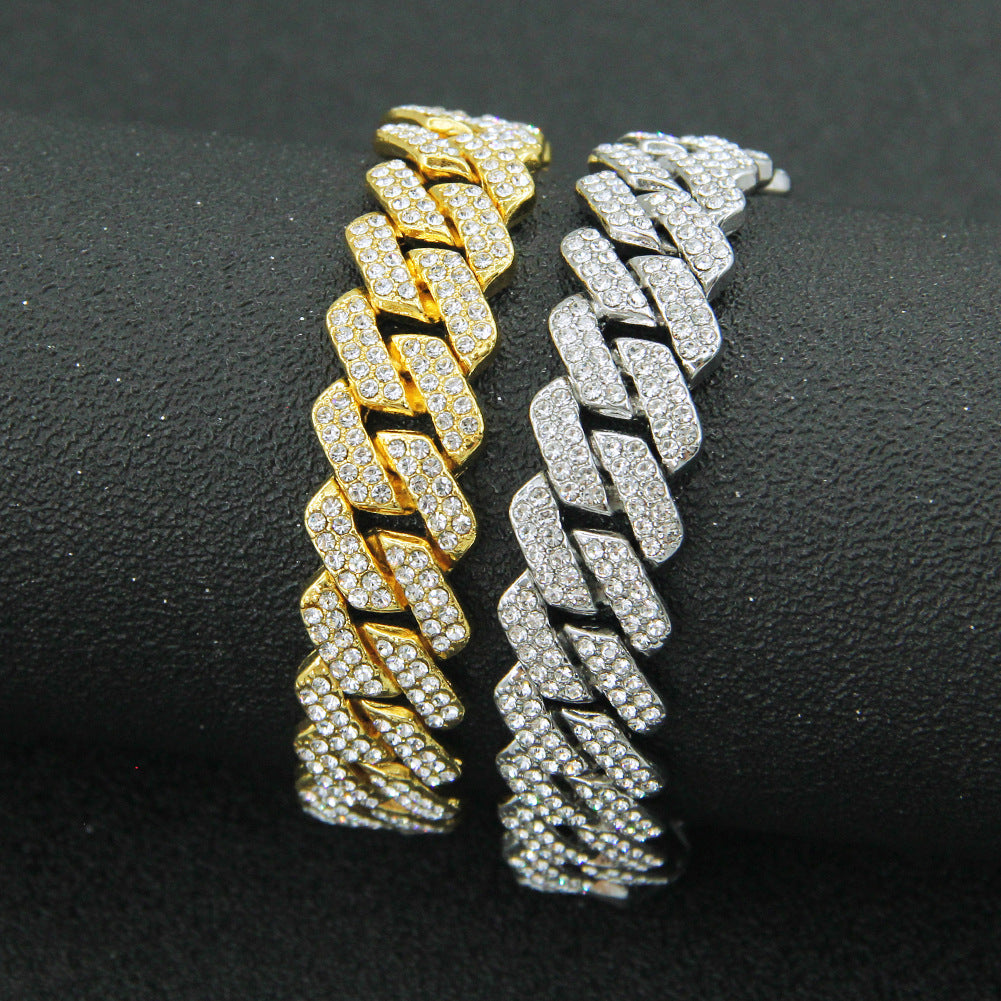 Men's Cuban Link Chain Hipster Exaggerated Domineering Clavicle Necklaces