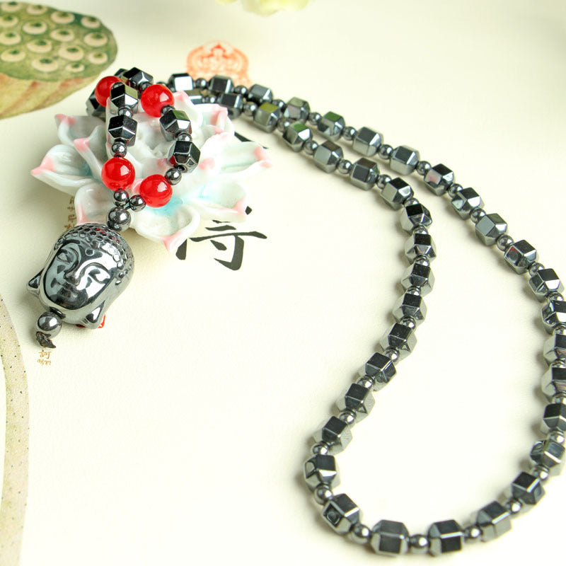 Versatile Glamorous Magnet Sweater Chain Hematite Bracelet