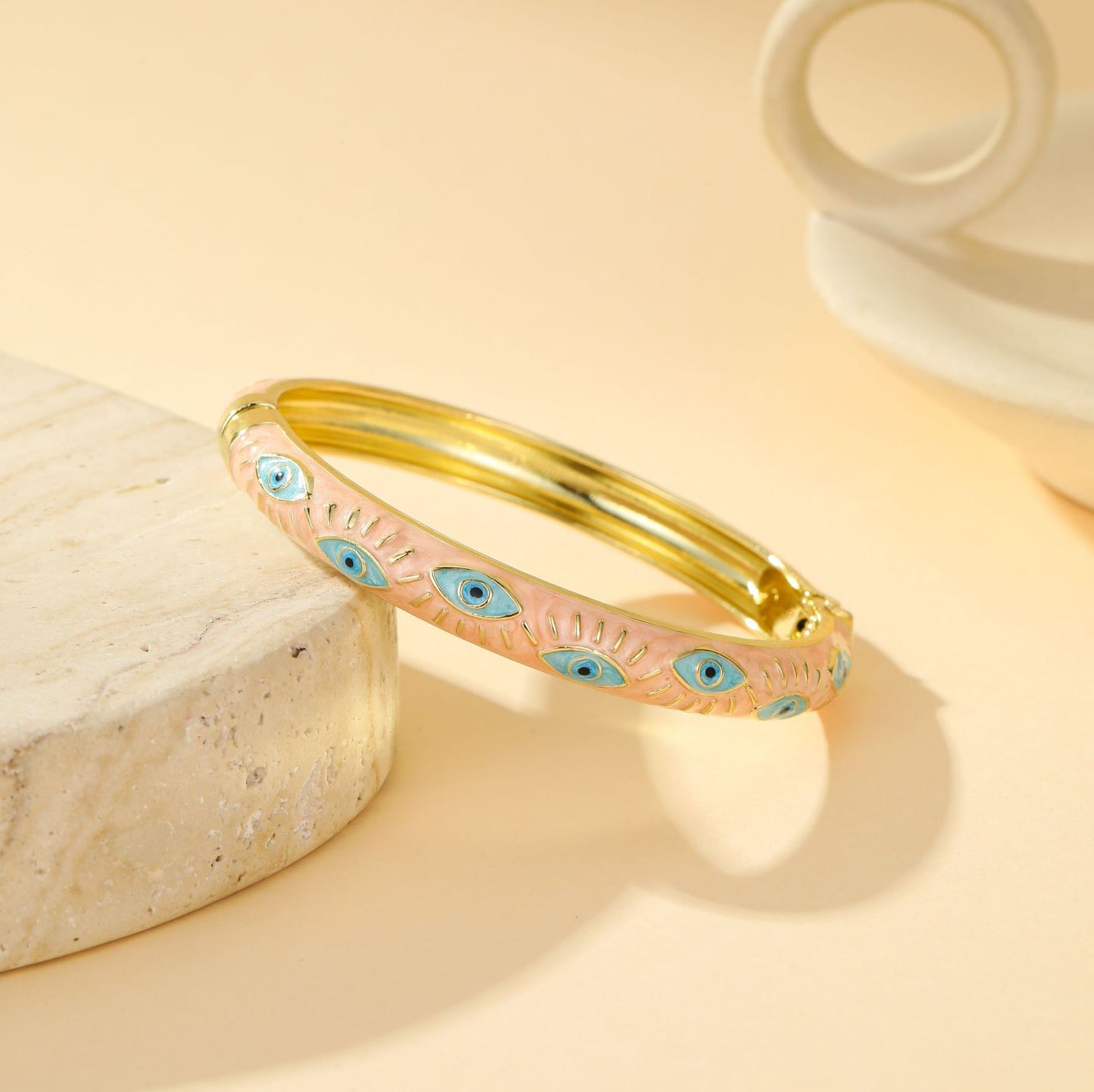 Women's Metal Enamel Vintage Elegant Personalized Bracelet
