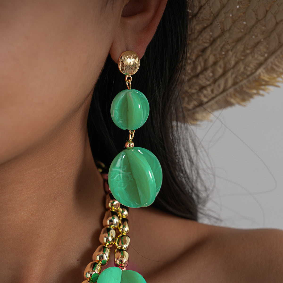 Women's Stitching Retro Personality Fashion Short Niche High Necklaces