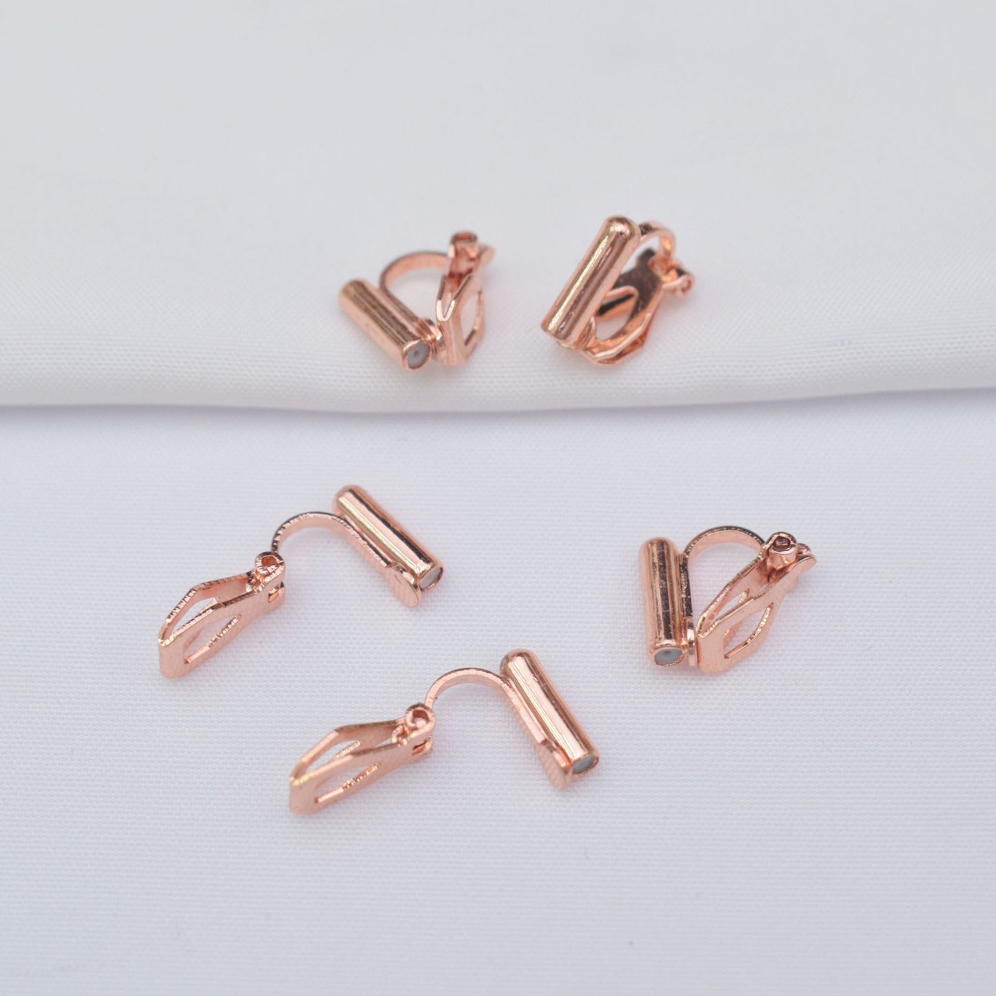 Color Retention Gilded Triangle Clips Converter Ear Clip