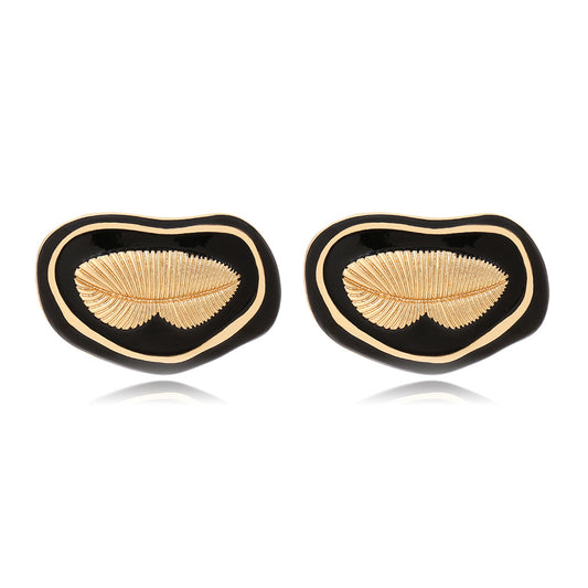 Women's Sexy Dripping Oil Lip Simple Alloy Enamel Paint Rings