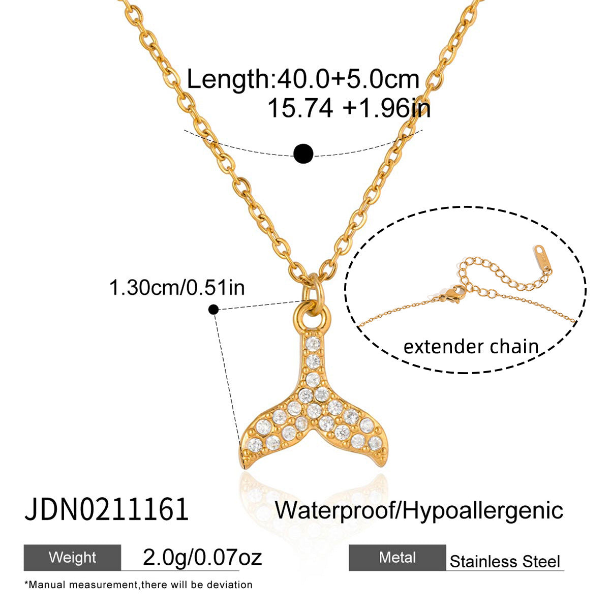 Gold Stainless Steel Zircon Marine Light Luxury High Sense Bracelets
