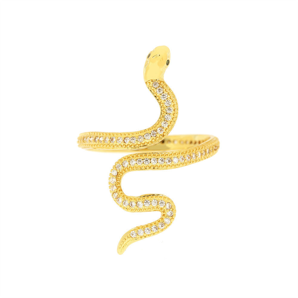 Female Niche Personality Affordable Luxury Sense Open Ring