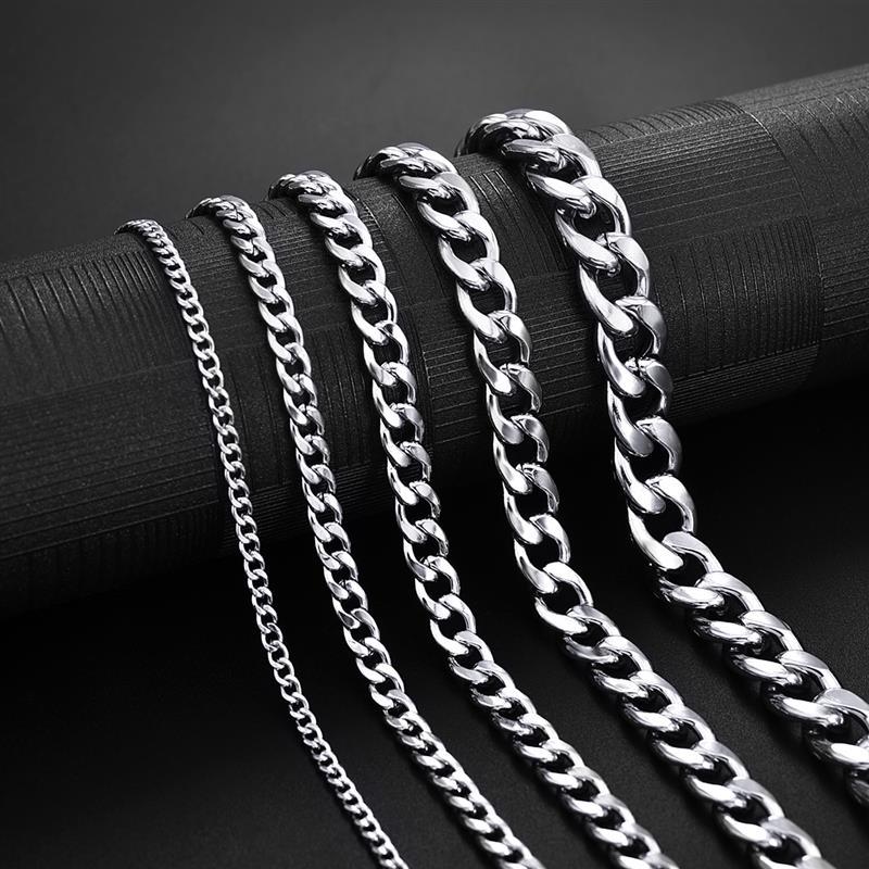 Women's & Men's Steel Hip Hop Simple Titanium Flat Bracelets