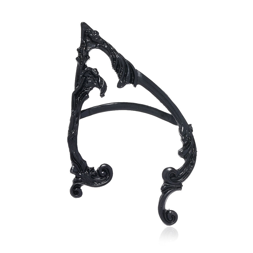 Women's Exaggerated Personalized Dark Vintage Elf Cuff Ear Clip
