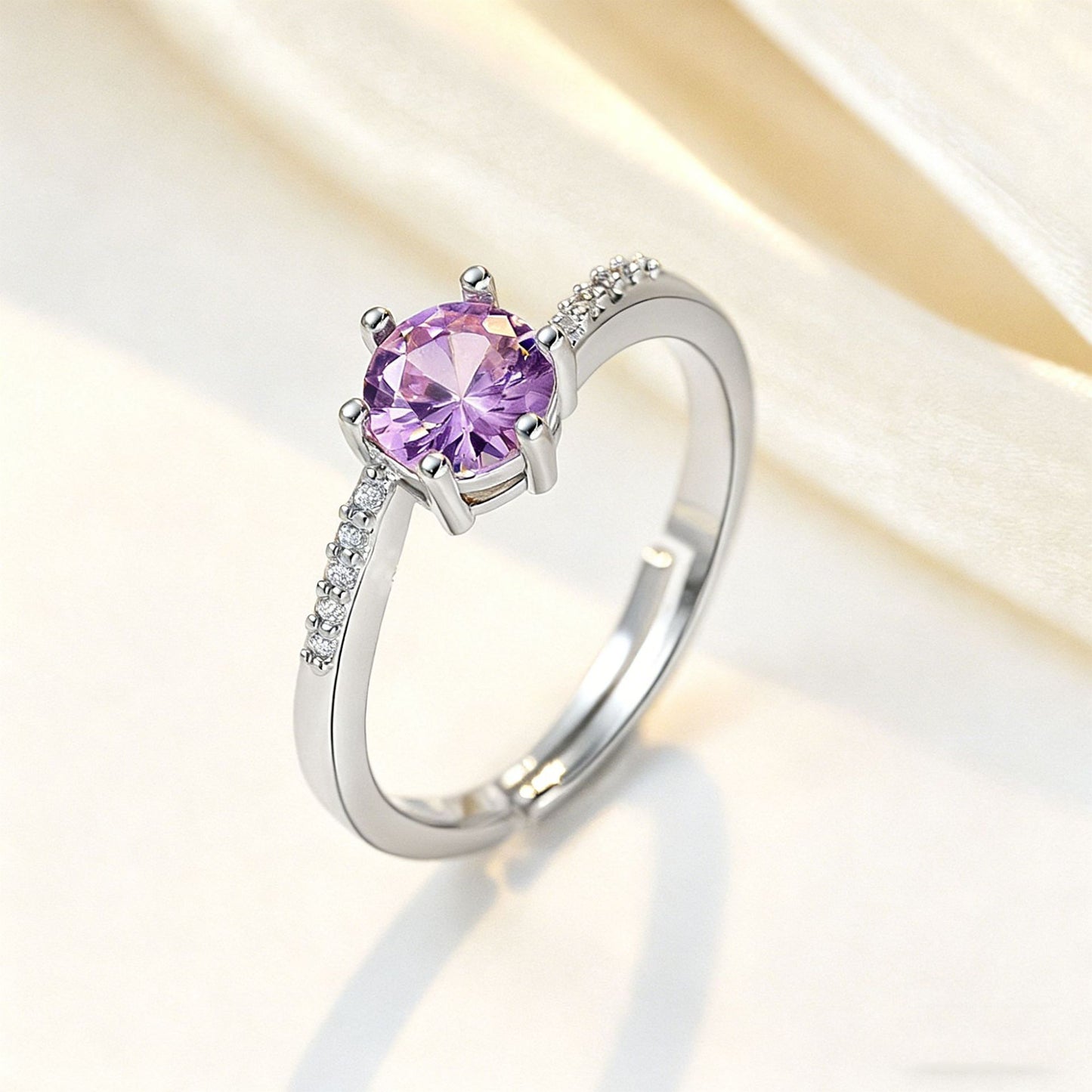 Light Luxury High Sense Opening Adjustable Rings