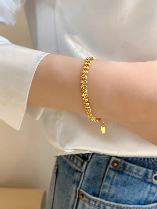 Bracelets en titane pour femmes, bijoux d'été exquis pour la main