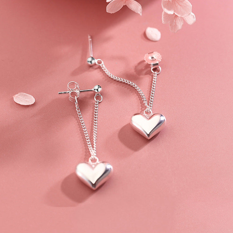 Women's Love Heart High Quality High-grade Niche For Earrings