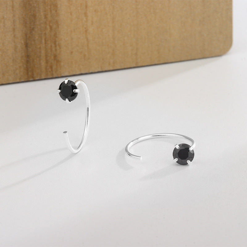 Women's Zircon Ear Bone Simple Before Sleep Earrings