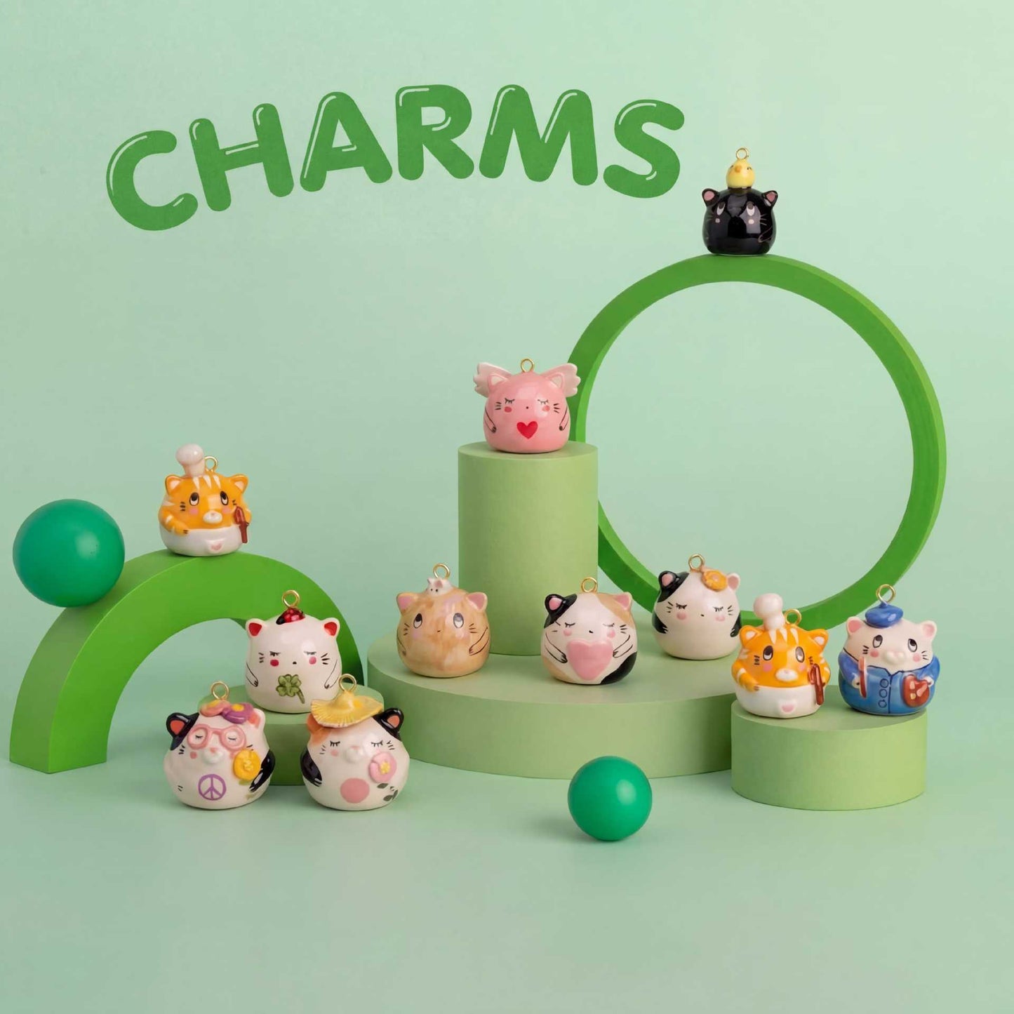 Fashion Popular Niche Cute Exquisite Cartoon Pendants