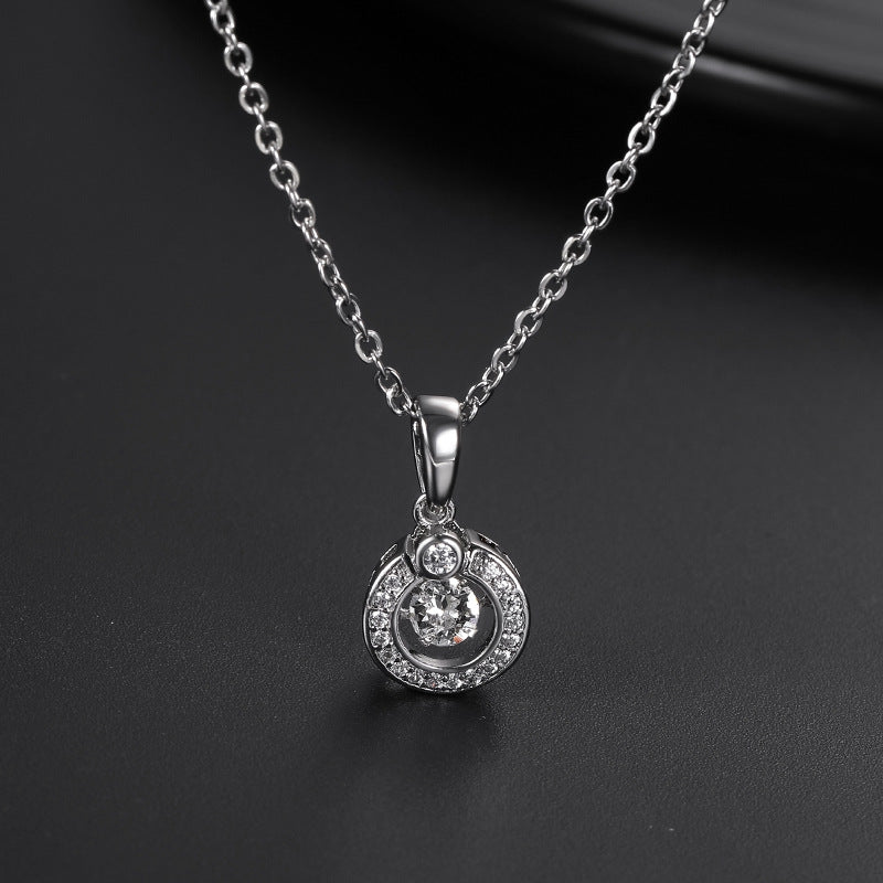 Beating Heart Female Niche Design Clavicle Necklaces