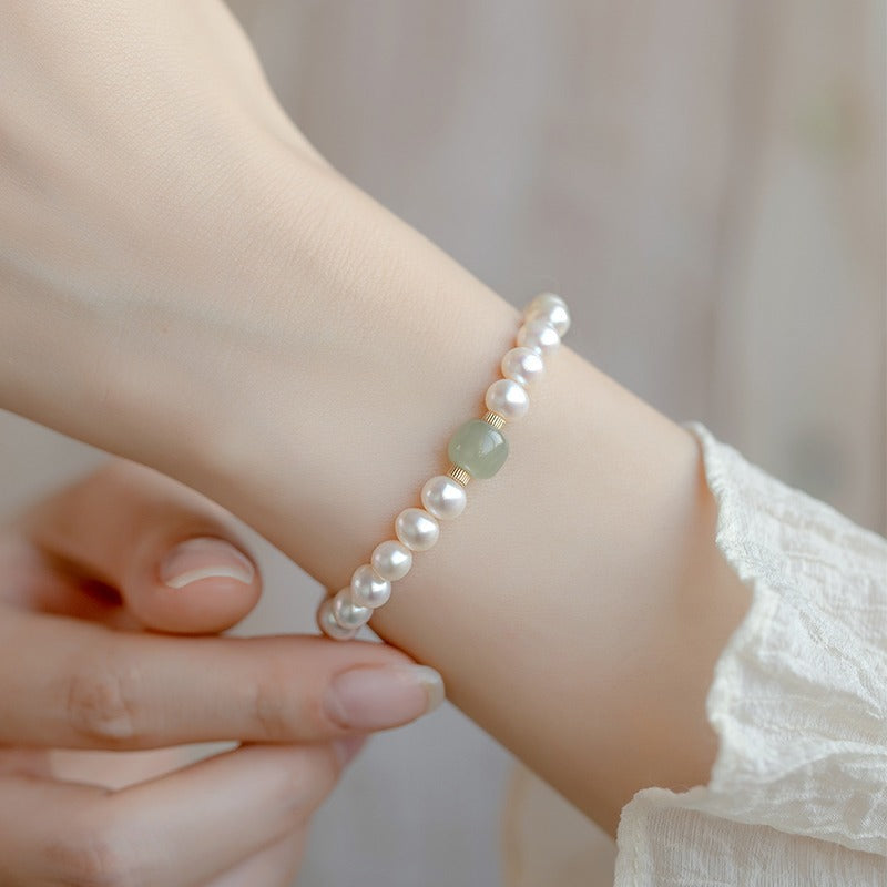 Natural Strong Light Pearl High-grade Niche Bracelets