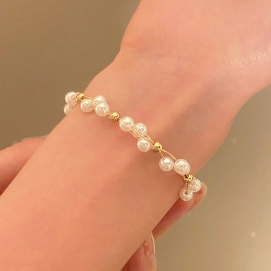 Perle étoilée pour femmes pour bracelets éthérés de style Mori