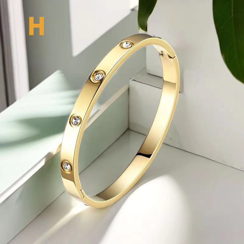 High Sense Niche Titanium Bamboo Does Bracelets