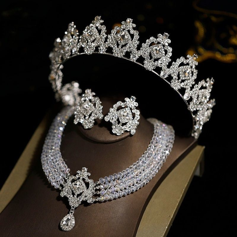 Zircon Square Water Drop Suite Affordable Luxury Fashion Minority Rings