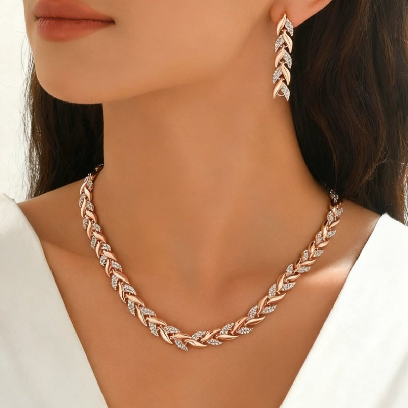 Women's Protection Fishtail Diamond Combination Light Luxury Necklaces