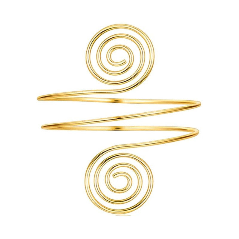 Exaggerated Spiral Metal Fashion Twisted Personality Bracelet