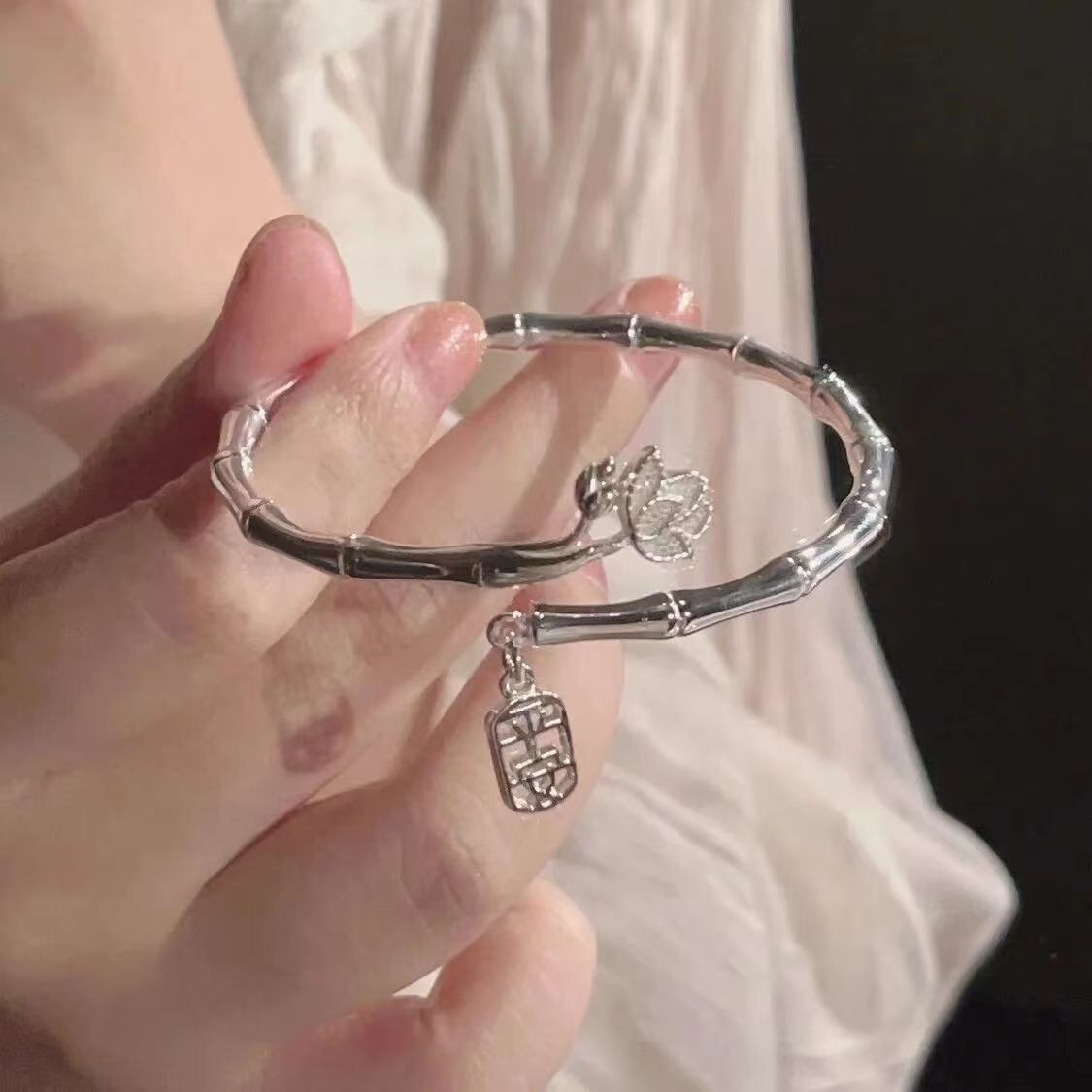 Summer Limited Chinese Cute Simple Heart Adjustable Bracelet