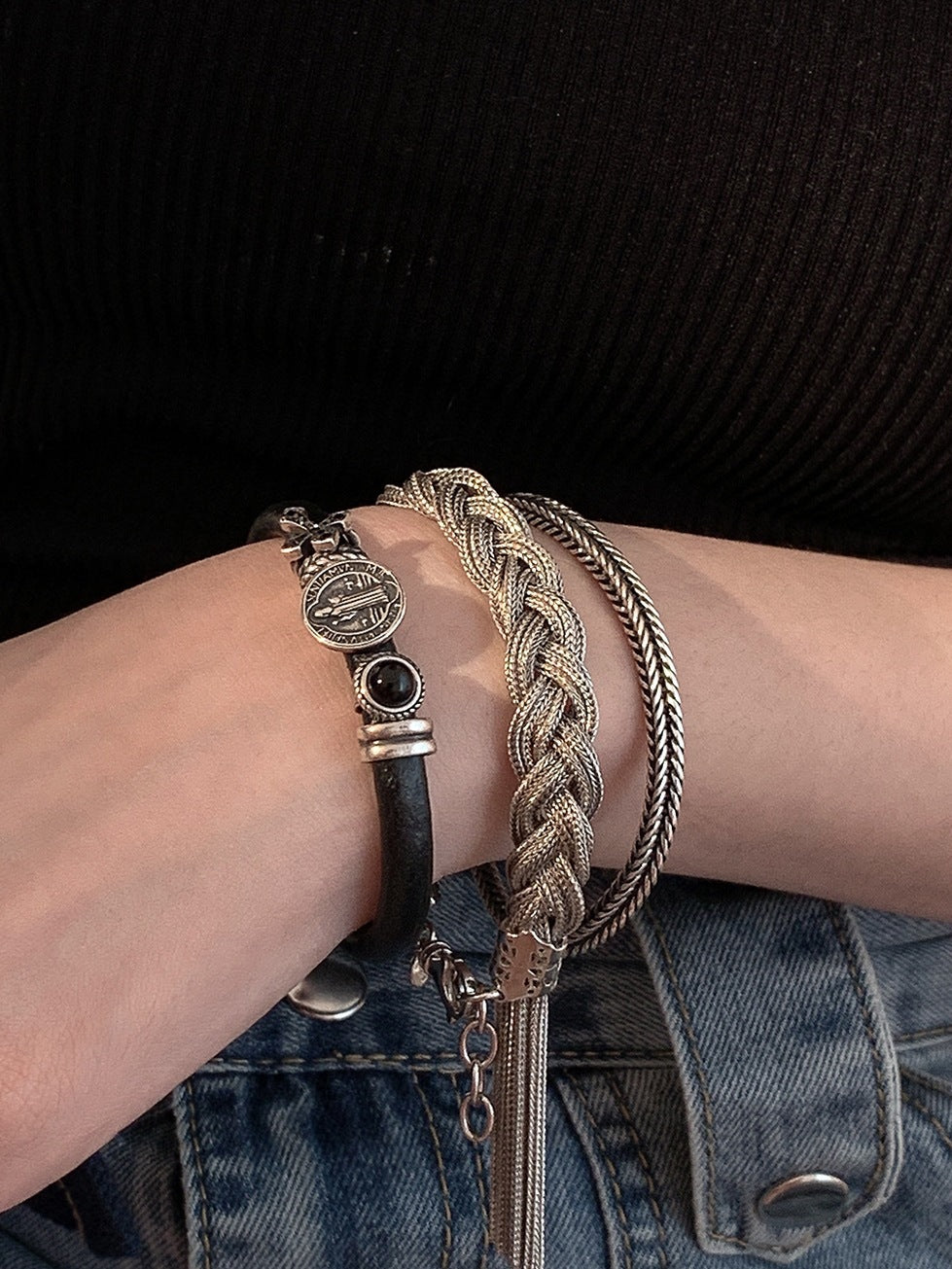 Damen-Design, modisch, trendige Dreadlocks, hochwertige leichte Armbänder