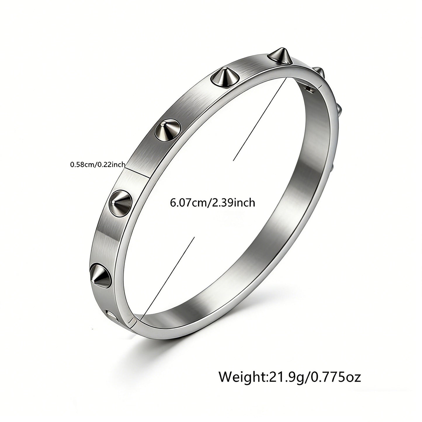 Titanium Steel Fashionable Temperamental Gold Plated Stainless Bracelet