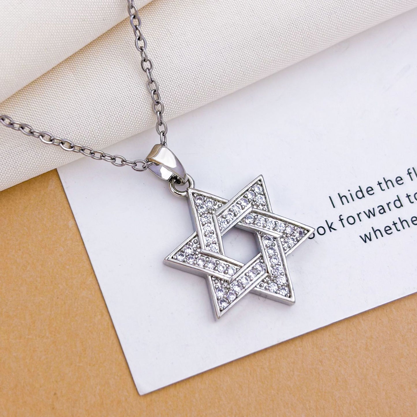 Women's Zirconium Five-pointed Star Exquisite Niche Design Fashion Necklaces