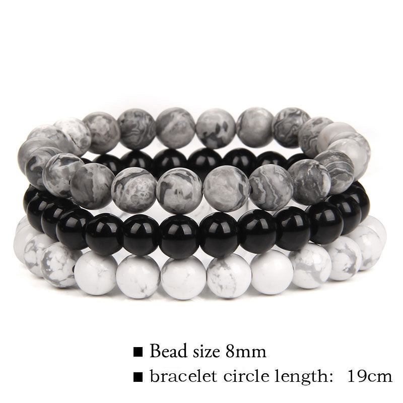 Women's & Men's & Fashion Ornament Natural Stone Bead Bracelets