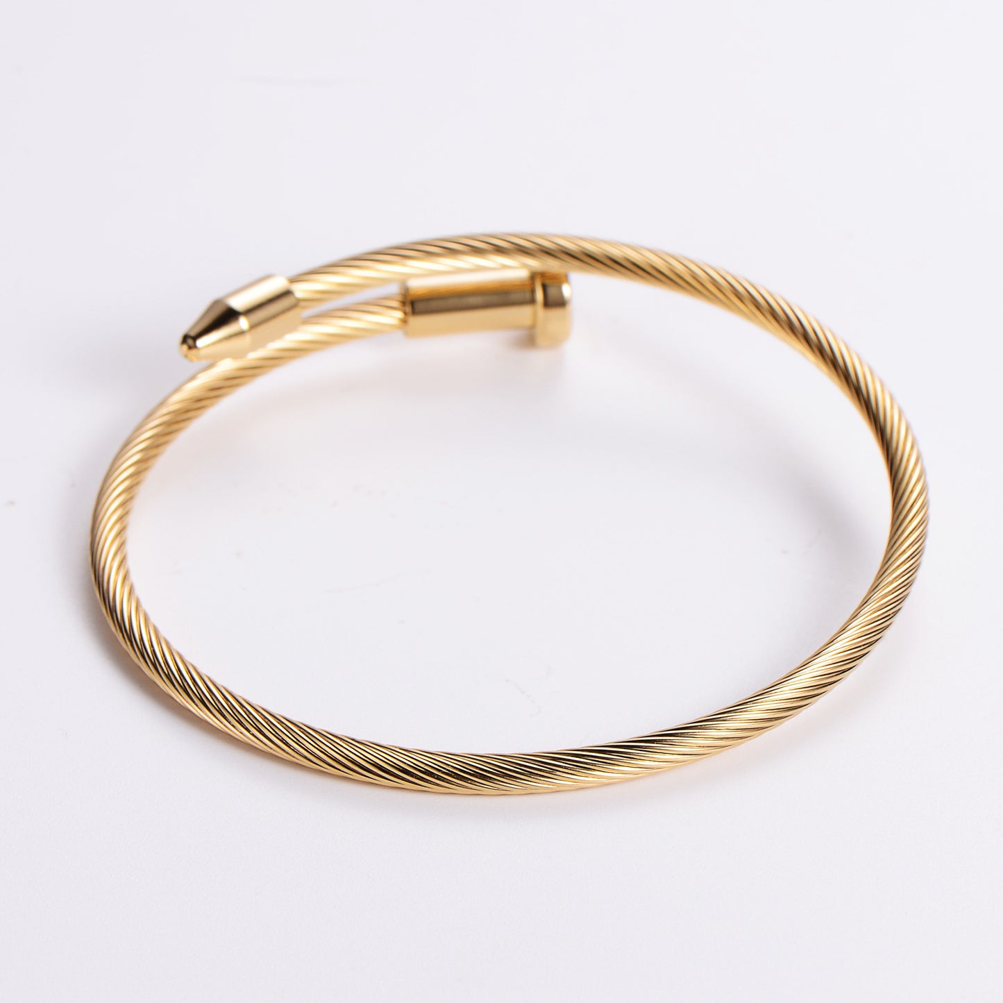 Stainless Steel Miami Cuba Clip Chain Flat Rope Bracelets