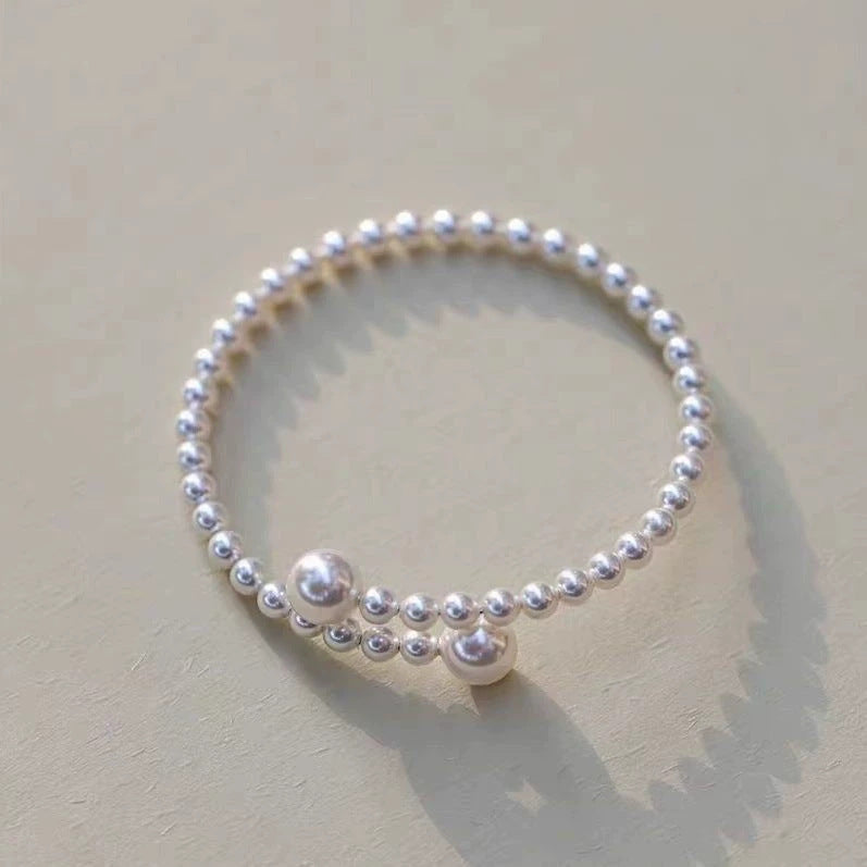 Women's High-grade Flash Zircon Simple Niche Exquisite Irregular Full Diamond Bracelet