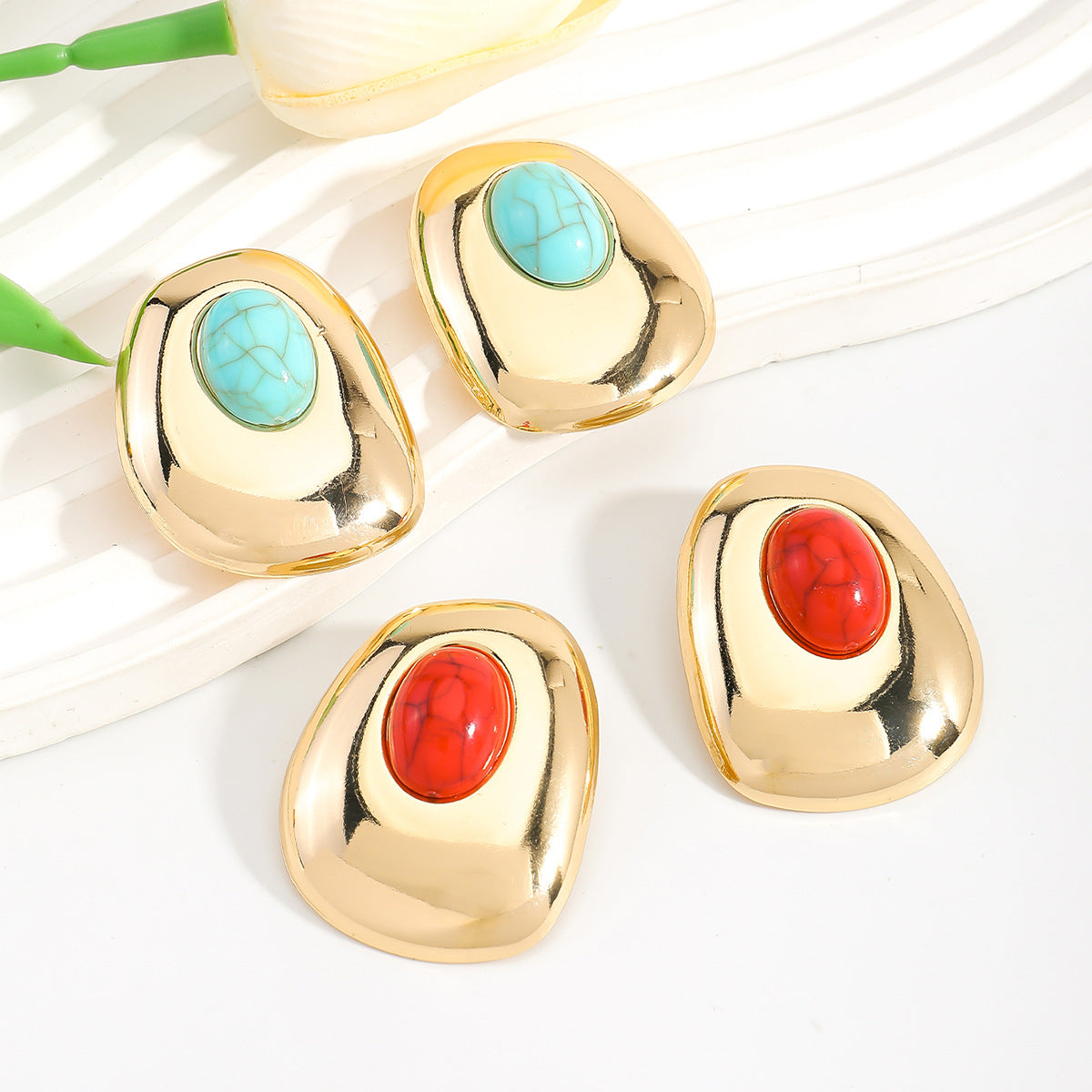 Women's Personality Fashion Advanced Sensitive Surface Vintage Rings