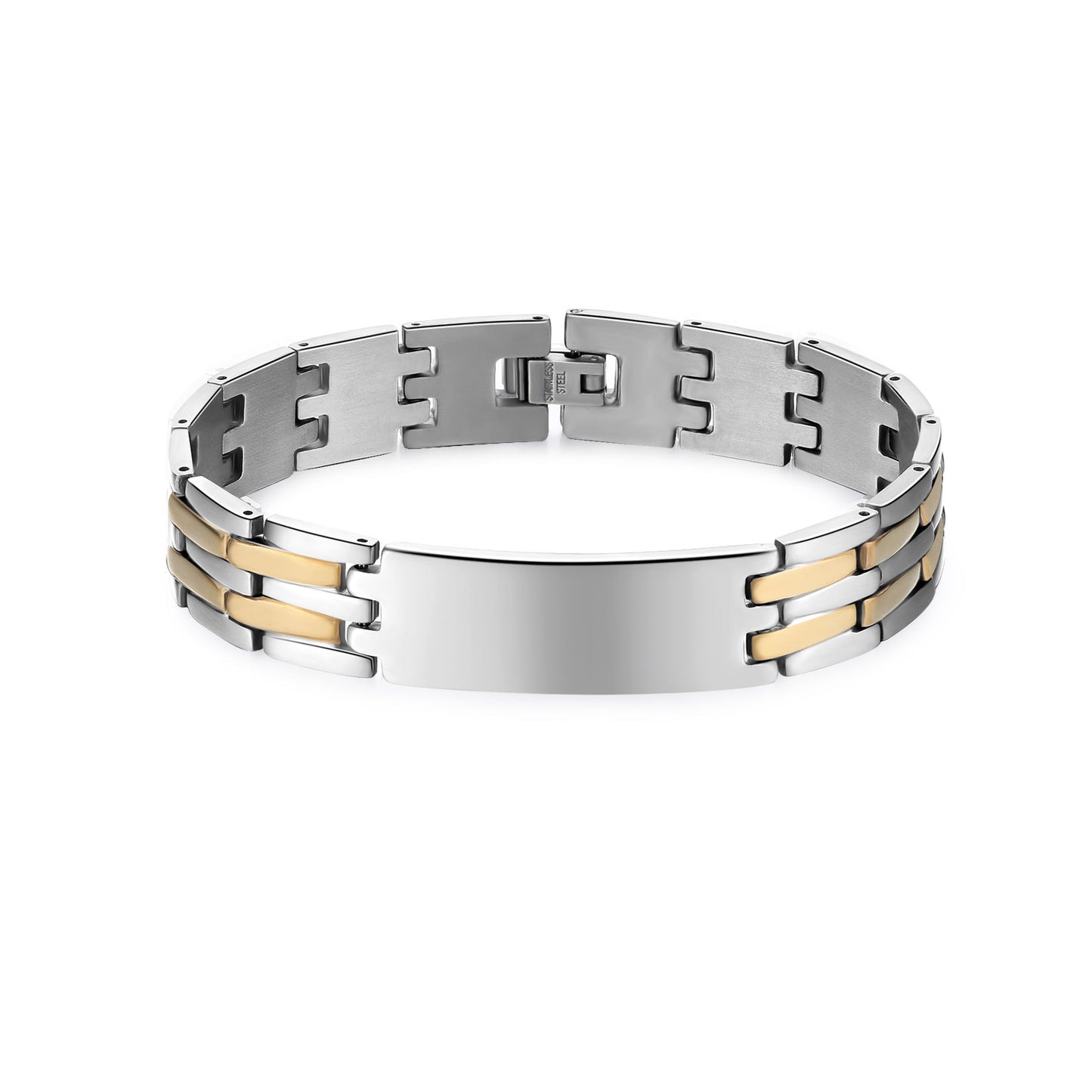 Strap Titanium Steel Personality Lettering Fashion Stainless Couple Watch Bracelet
