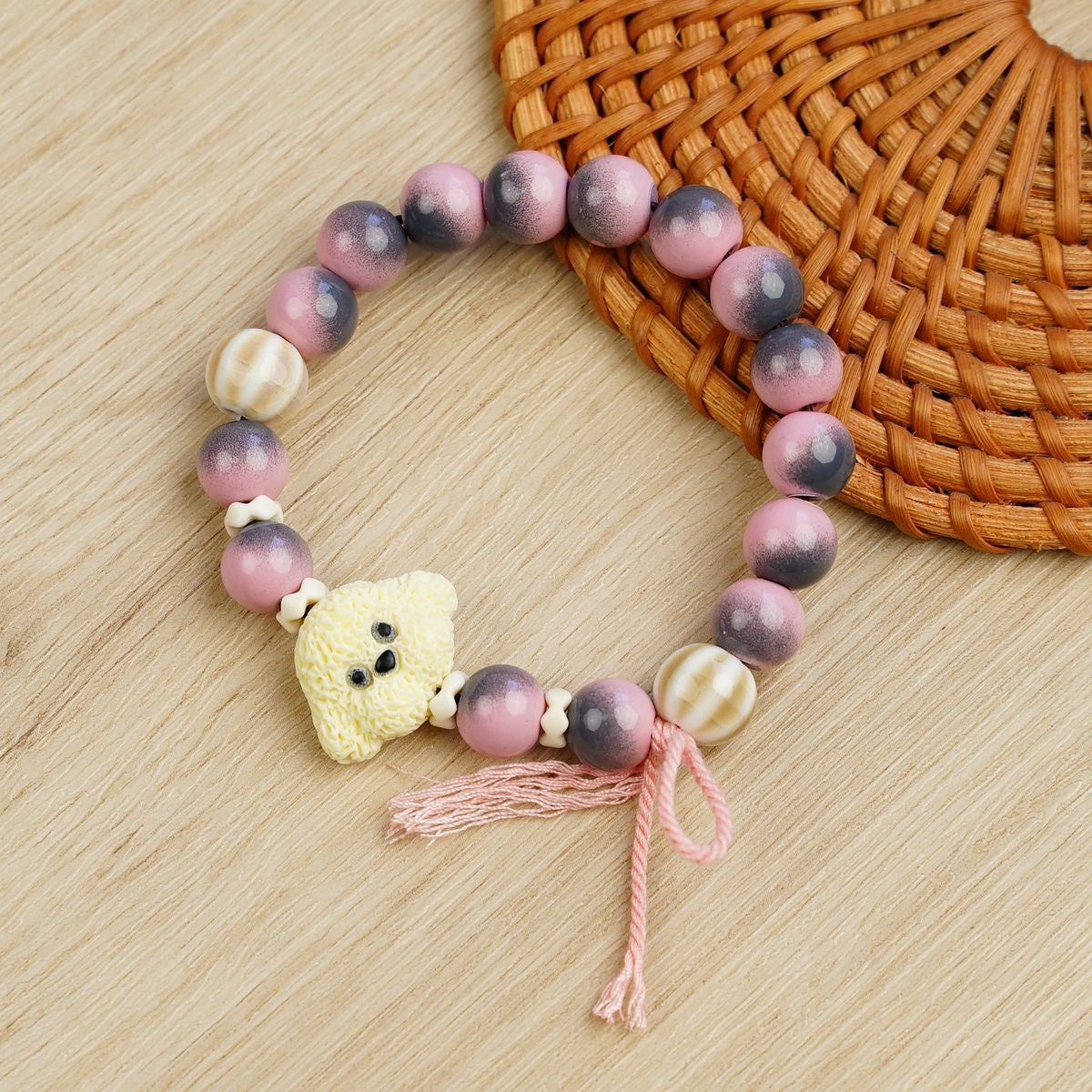 Ceramic National Style Gift Hand-woven Fresh Wild Chinese Bracelet