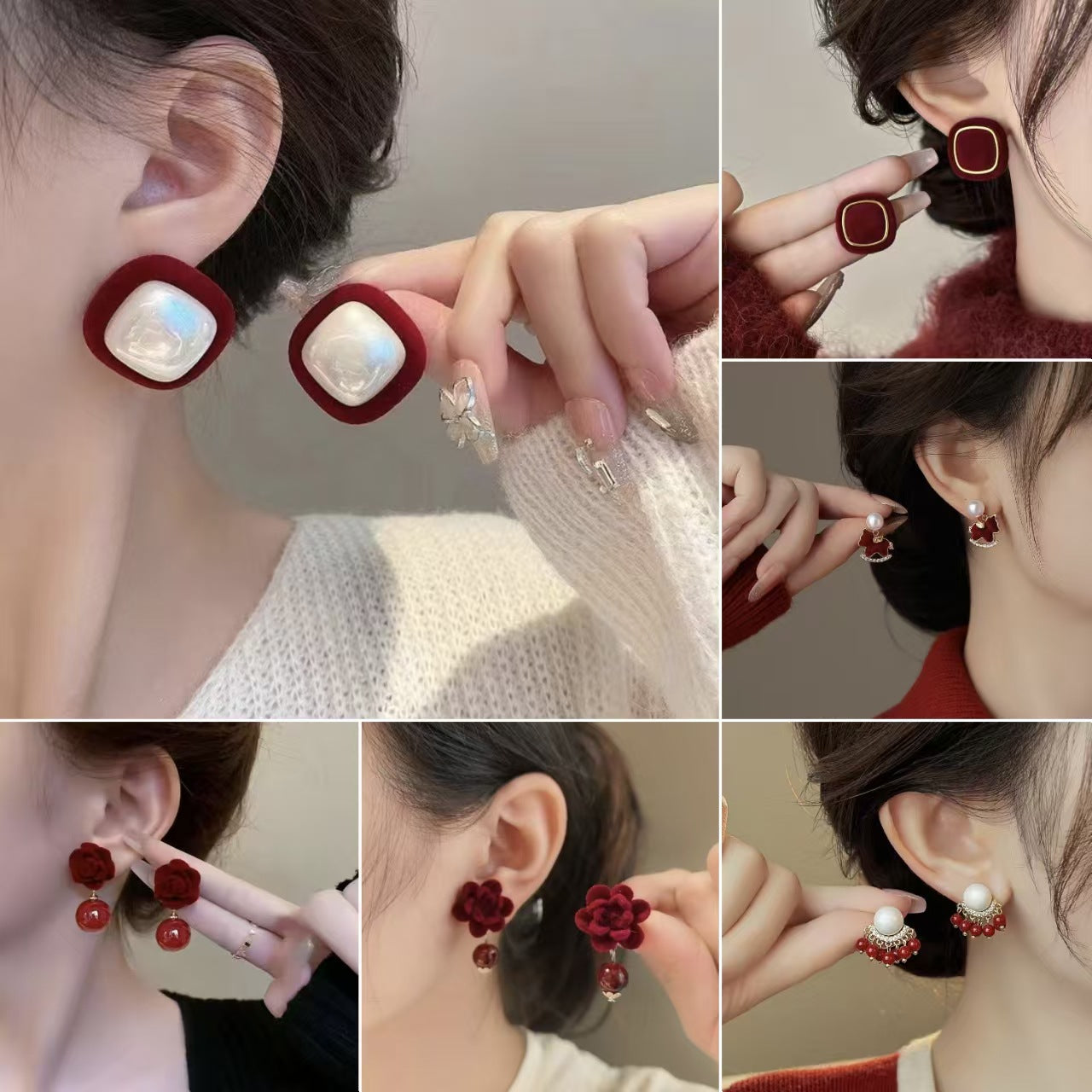 Luxury High Sense Delicate Niche Design Earrings