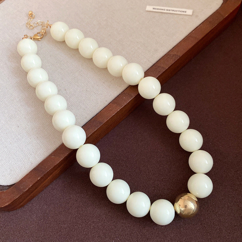 Dopamine Acrylic Beaded Sub Personality Light Luxury Bracelets