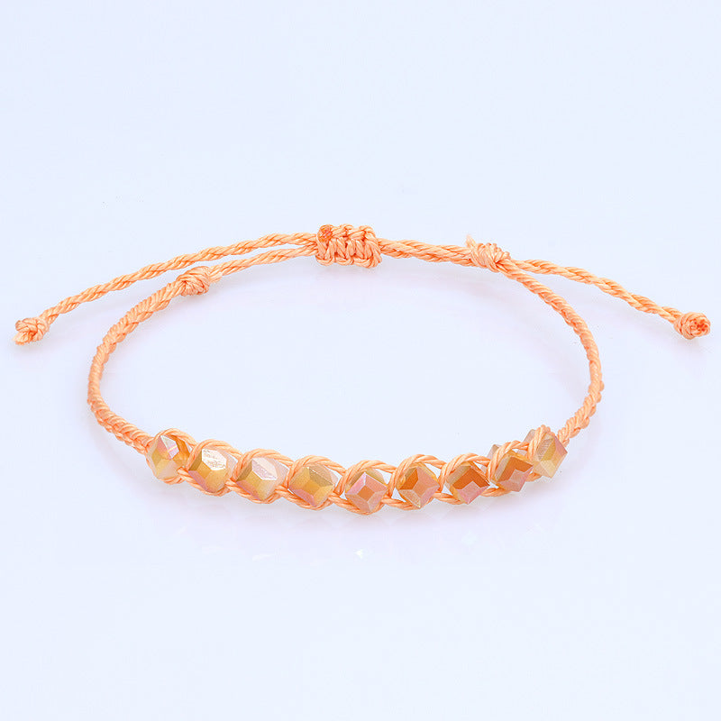 Women's Woven Waterproof Wax Line Bohemian Creative Elegant Bracelet