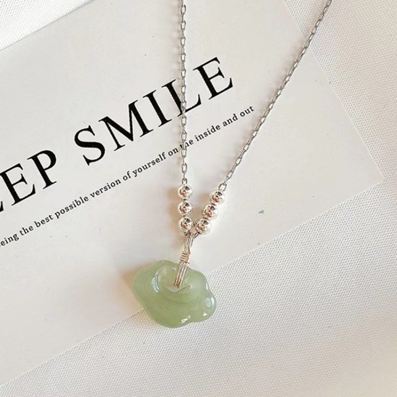 Peace Buckle Fashion Clavicle Chain Exquisite Necklaces