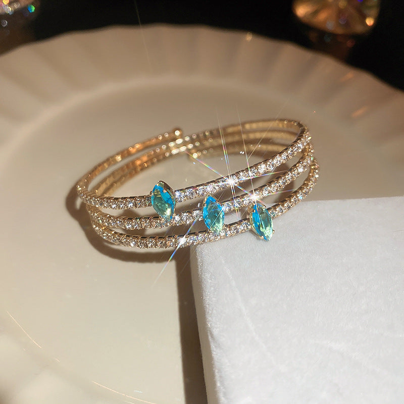 Women's Irregular Fashion Design Light Luxury High-grade Bracelets