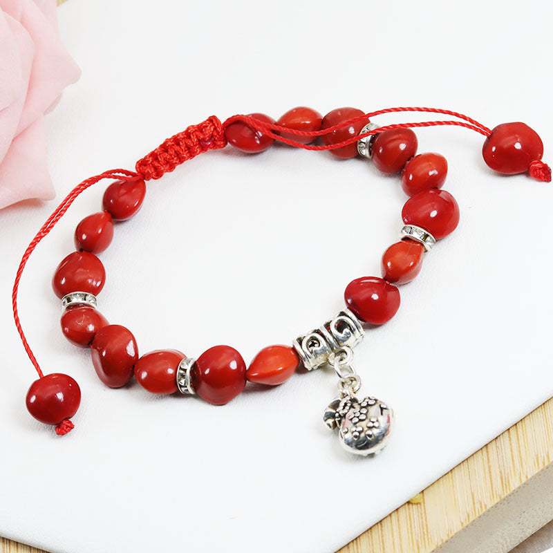 Women's & Men's Bodhi Seed String Scenic Spot Temple Fair Bracelet