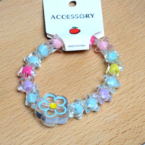 Children's Candy Princess Jelly Color Beaded Cute Bracelets