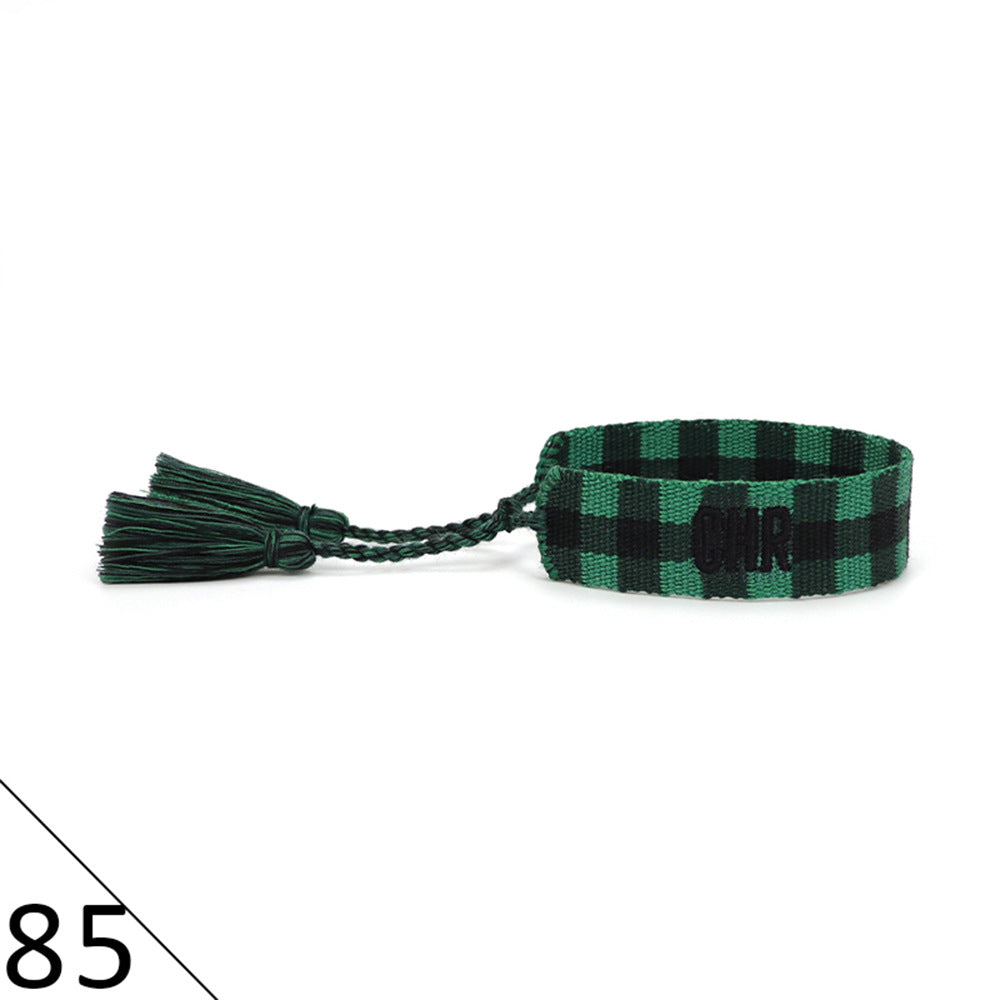 Hand Weaving Fashion Simple Wrist Strap Bracelets