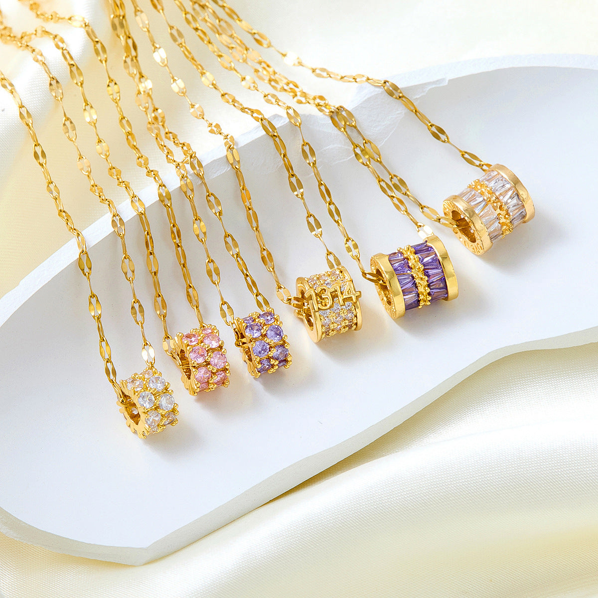 Women's Korean Titanium Steel Small Waist Affordable Luxury Fashion High-grade Necklace