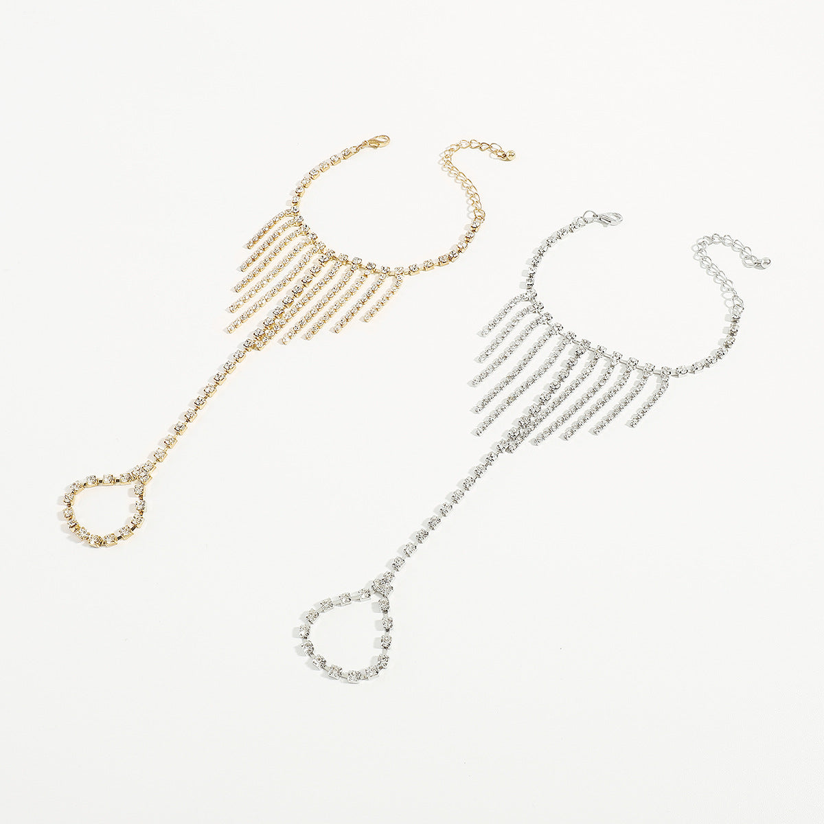 Rhinestone Tassel Niche Temperament Sweet Cool Bracelet