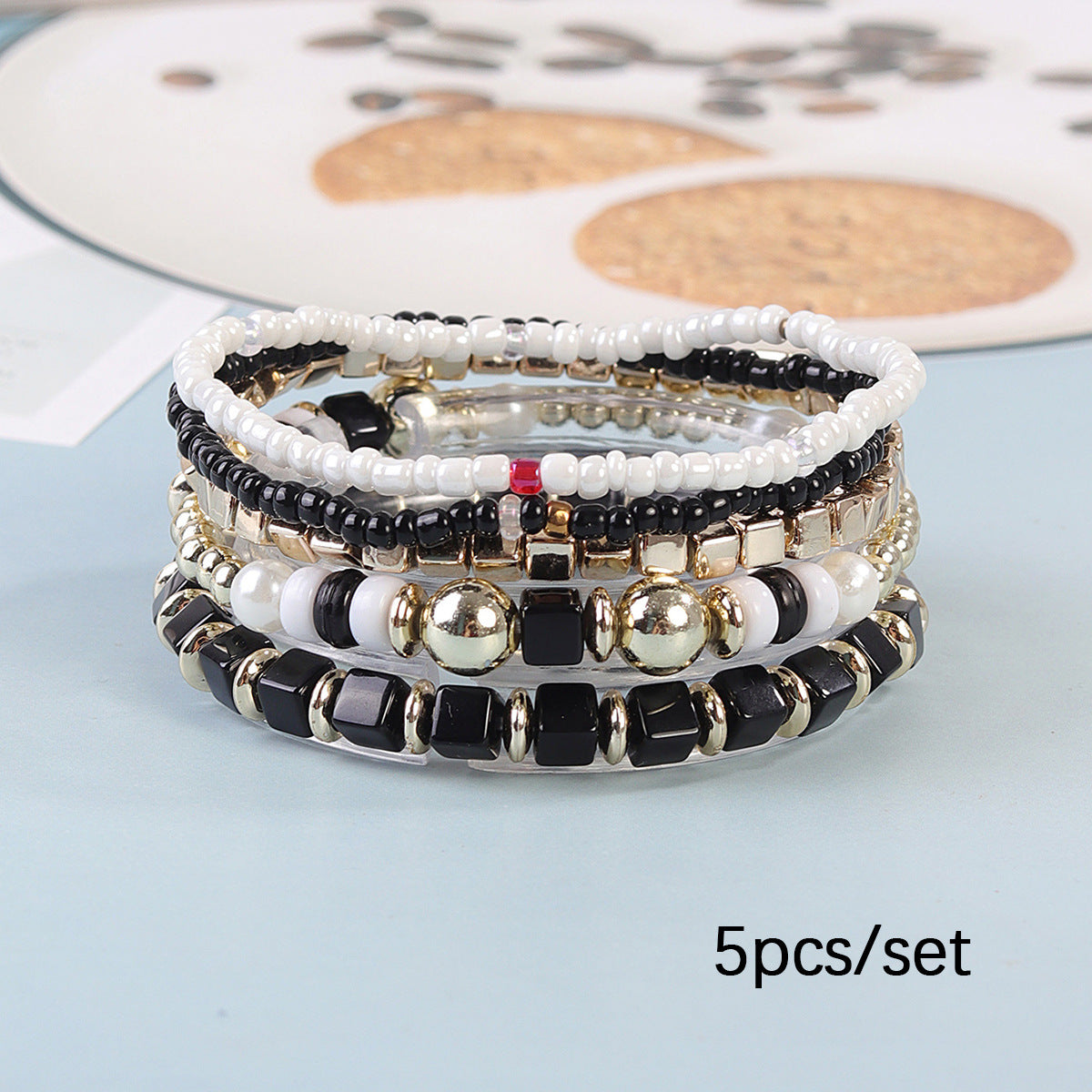 Chinese Style Beads Stringed Temperamental Minority Bracelet
