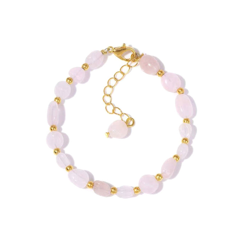 Women's Accompanying Natural Gravel Adjustable Irregular Simple Bracelets