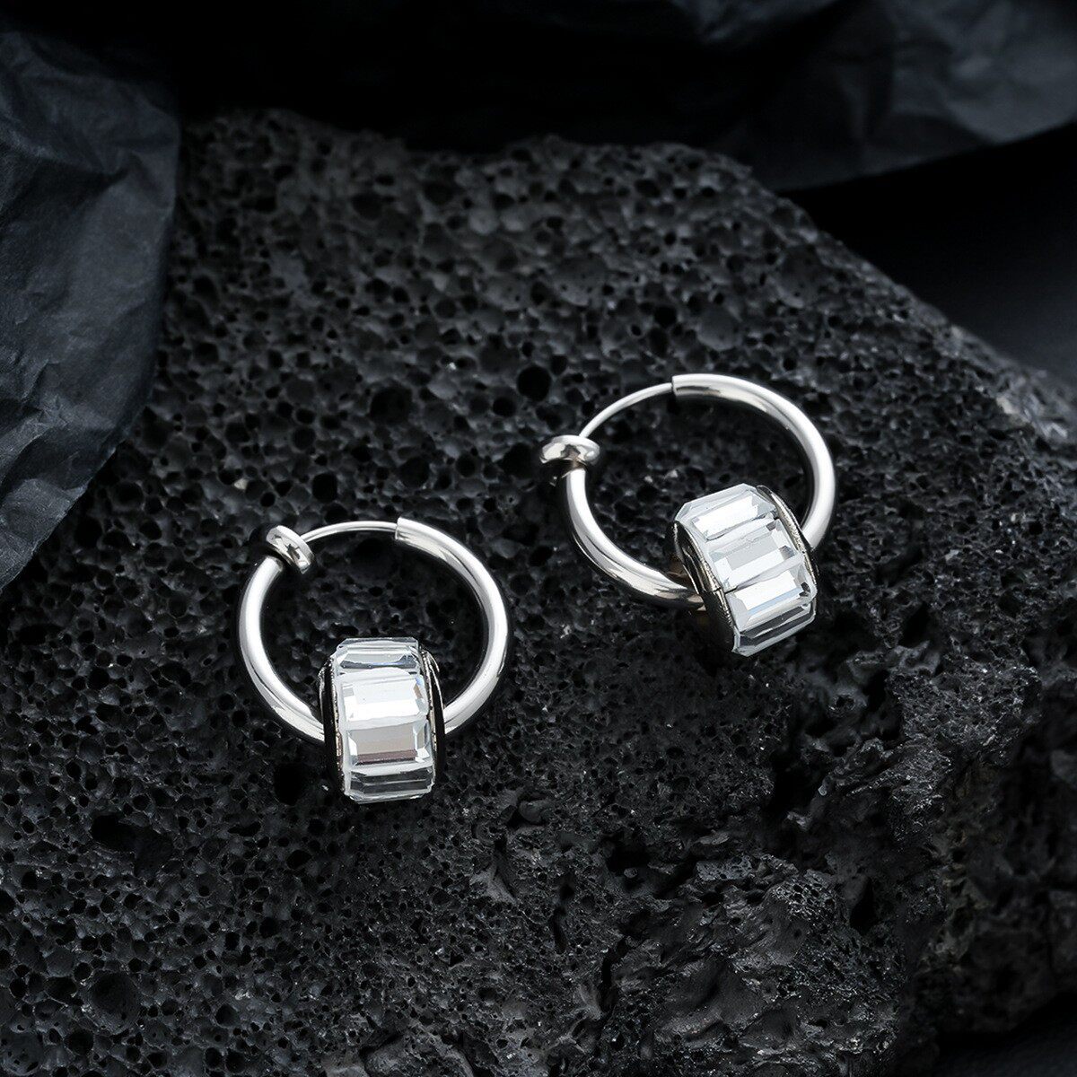 Men's Earless Light Luxury Fashion Female Niche Ear Clip