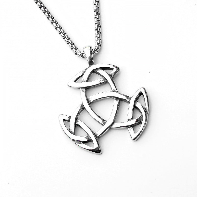 Men's Punk Titanium Steel Skull Personality Retro Domineering Necklace